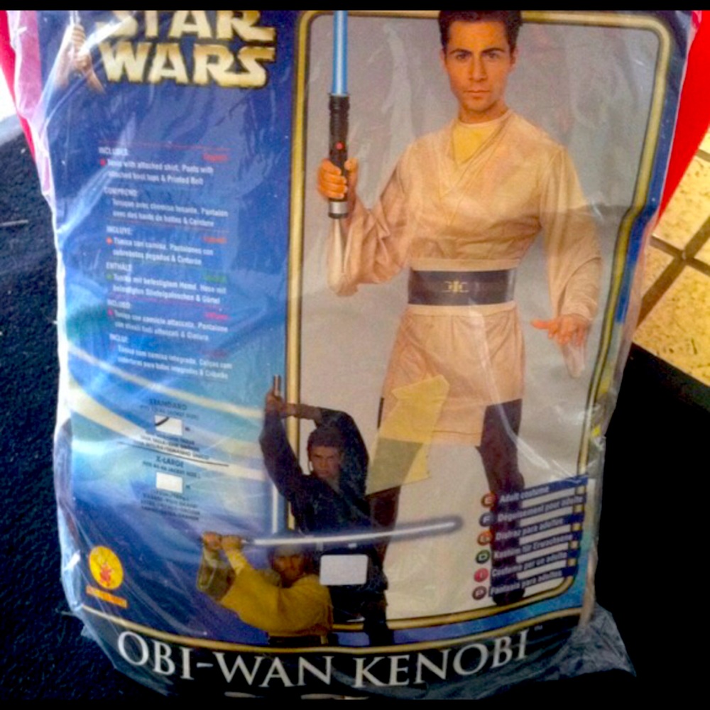 Mens Obi-wan kenobi Halloween costume